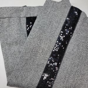 NWT Jak & Rae 3/4 dress pant with black sequencing in size Women's 8